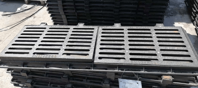 翁源球墨铸铁连体双篦展示